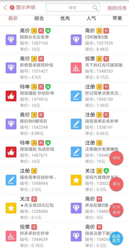 空手套白狼，如何利用任務平臺做到日入100.