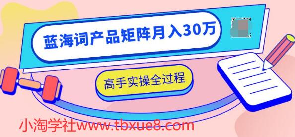 2020最新無貨源店群項目，藍海詞產(chǎn)品矩陣月入30萬，高手實操全過程（視頻教程）