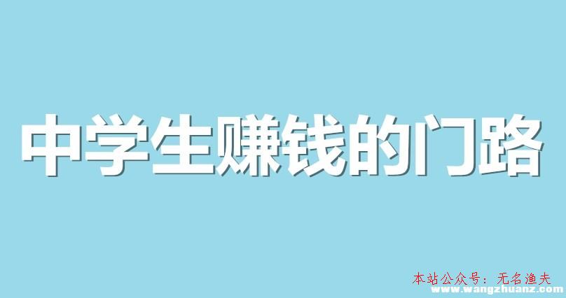 中學生賺錢的蹊徑，暑假賺錢的好方式,網(wǎng)賺項目最新